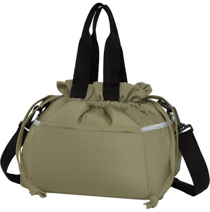 Naapesi Bolsa Termica Porta Alimentos, 11 L Bolsa Comida Trabajo, Gran Capacidad Lonchera Térmica, Lunch Bag Portatil, para Oficina, Colegio, Picnic (Verde)