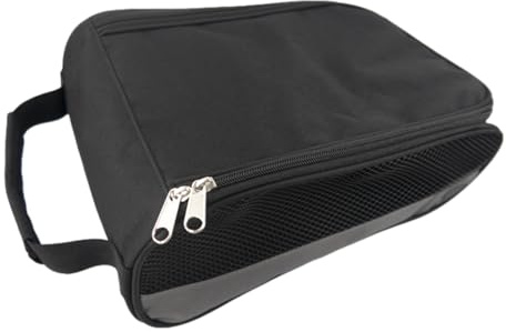Schuhbeutel mit Reißverschluss, Schuhbeutel für Fitnessstudio, wasserdicht, belüftet, mit Tragegriff Oben, für Golf, Tennis, Fußball, Refer to Description, Unisex