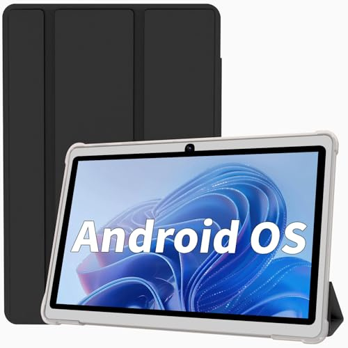 HNVHNV Tableta Android 15 de 7 pulgadas, 9 GB de RAM, 32 GB de ROM de expansión de 1 TB, procesador de cuatro núcleos, batería de 3000 mAh, pantalla táctil IPS, cámara dual, WiFi, Bluetooth, GMS