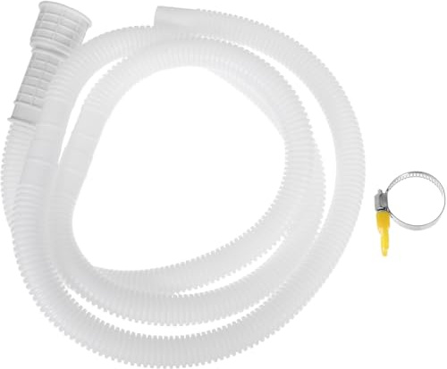 SHINEOFI Tuyau De Climatiseur Flexible 1.5 M Tube De Vidange Et Condensat Pour Climatisation Portable Et Machine À Laver Installation Facile