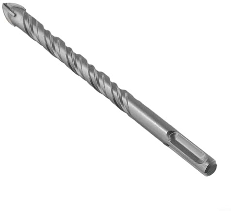 Punta da trapano per piastrelle in porcellana resistente, con gambo SDS Plus, per forare superfici in ceramica, granito e pietra (12 × 160 mm)