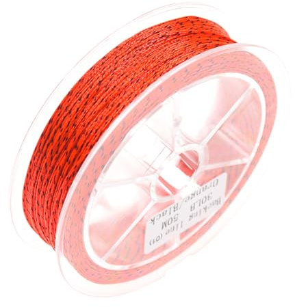 Flugglina-baksida – 20 pund/30 pund friktionsfri backlina för flugfiske, sötvatten, saltvatten, sport, utomhus, lax, nybörjare, camping, vandring, höghållfast flätad polyester, verro