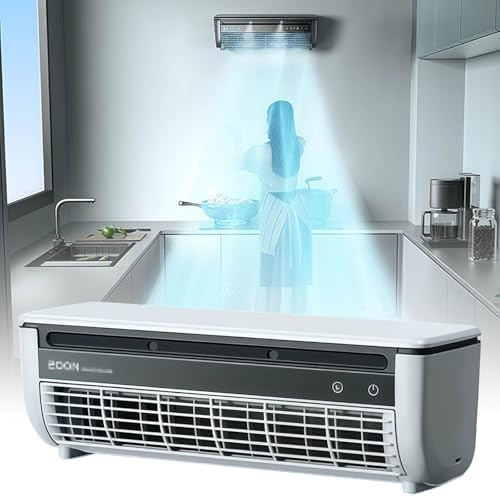 Portable Air Conditioner with Wireless Charging, Wall Mounted, for Kitchen, Bedroom, and Office Use