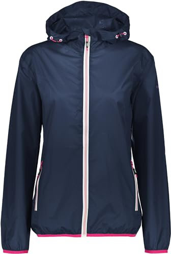 CMP - Damen-Regenjacke aus Ripstop-Polyester, Marine, D38