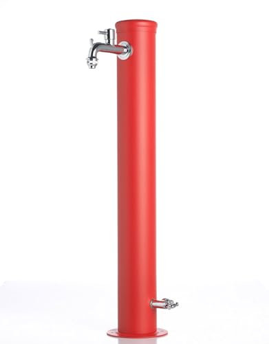 Fontaine en fer 2 robinet 42/Arr – Rouge