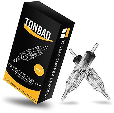 Cartridge Nadeln - TONBAO 20 Stück Cartridges Nadeln 5 Round Liner for Machine Pen(1205RL)