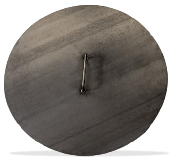 SOUK ONE Lock för eldskålar med en diameter på 60 cm, eldfatslock (Ø 60 cm lock)