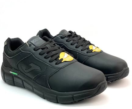 JOMA TUK CTUKW2401 Zapatillas Confort Memory Foam Especial Horma Ancha y Suela Antideslizante para Hombre Negra 43 EU
