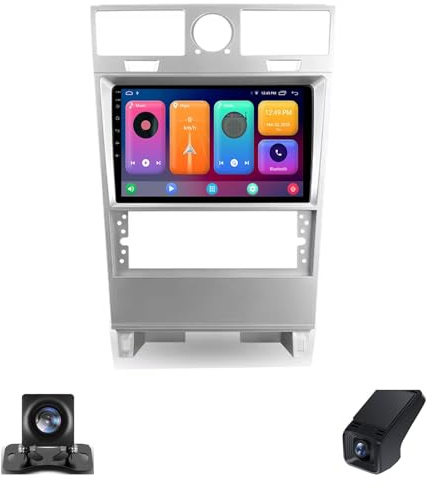 Android 13 Double Din Car Stereo Head unit For Lincoln Navigator 2002-2006 9 Inch Touchscreen Bluetooth Car Stereo with FM/DVR+Reverse Camera/Wifi/DSP/Steering Wheel Controls(NF-2)