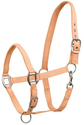 WALDHAUSEN Perlonhalfter Satin, pfirsich, WB