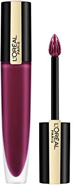 L'Oréal Paris Paris Rouge Signature 204 I Voodoo Pintalabios Metálico Permanente Morado