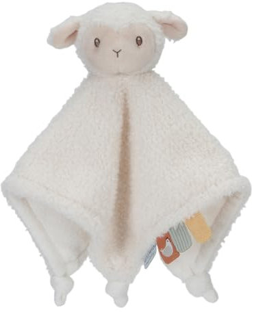 Little Dutch 8802 Schmusetuch Kuscheltuch Schaf weiß - Little Farm