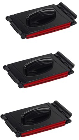 Toyvian 3stücke Guitar Fretboard Cleaner String Scrubber Ergonomischer Reinigungswerkzeug Für Gitarre Bass Ukulele Und Banjo Lint-freie Mikrofaser-pads Einfache Anwendung Und Langlebig