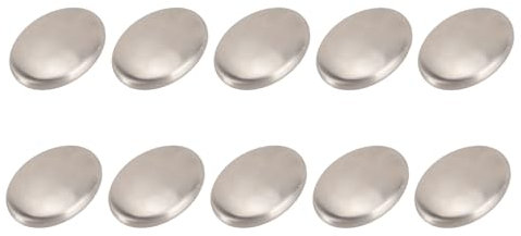 CCYLEZ Savon en INOX, Ustensile de Cuisine pour Se Laver Les Mains, Efficace Contre Les Odeurs de Poisson (10PCS)
