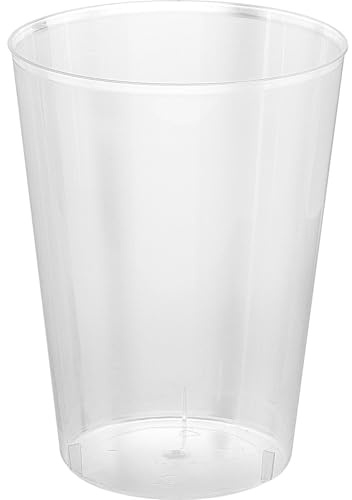 Algon | Set de 75 vasos para sidra – Vasos Sidra Tamaño 500 ml Diseño tradicional y resistente, perfectos para servir y escanciar sidra natural