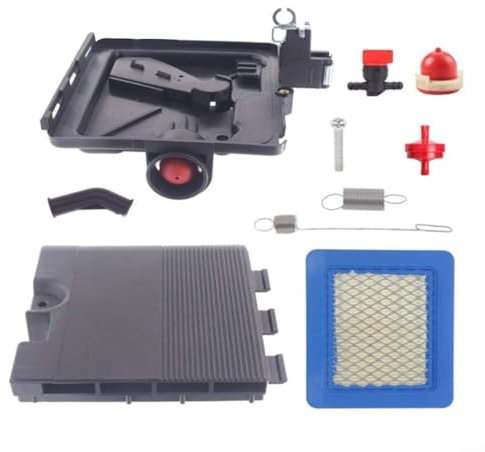 URPIZY Juego de muelles de filtro de aire 692298 795259 para BS accesorios cortacésped piezas de mantenimiento duradero fácil de instalar rendimiento mejorado herramienta esencial