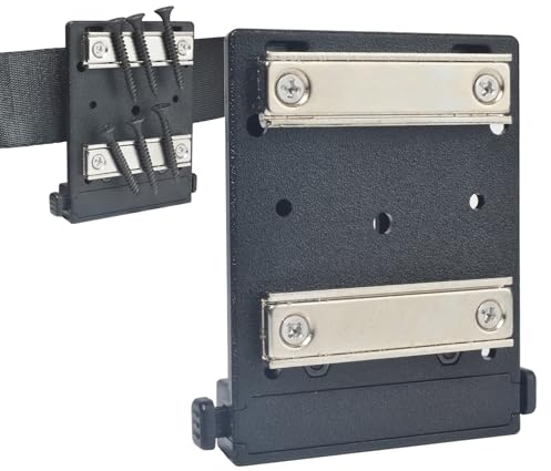 UAYESOK Magnetischer Werkzeug Clip-on Gürtelhalter, MOLLE Kompatibler Werkzeughalter für Werkzeuggurt & Rucksack, Verhindert Werkzeugverlust, Ideal für Handwerker Elektriker Tischler Baustelle