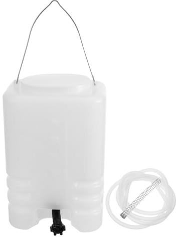 ROMISBABA Bottiglia Acqua per Ferro da Stiro Vapore Portatile in Acciaio e Plastica Capacità Ottimale per Vapore Continuo Leggera e Compatta per Viaggi Uso Domestico e Hotel