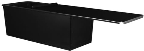 Gadpiparty Moule à Noir avec Couvercle Moule Pâtisserie Antiadhésif pour Cuisson de Toast Maison Finition Spéciale pour Amateurs de Boulangerie Capacité