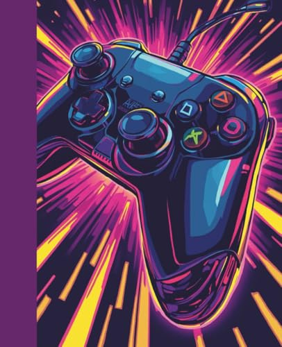 Composition Gaming Notebook Journal/Notebook Wide Ruled 100 pages Lined Pages