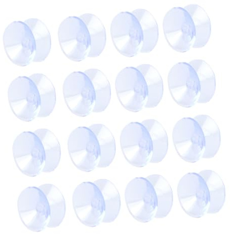 NESTINGHO 48 Pièces Pare-Chocs de Table Transparents en PVC Antidérapants Ventouses Doubles Faces pour Table en Verre Résistants à l'usure Rayures à Manger ou Patio
