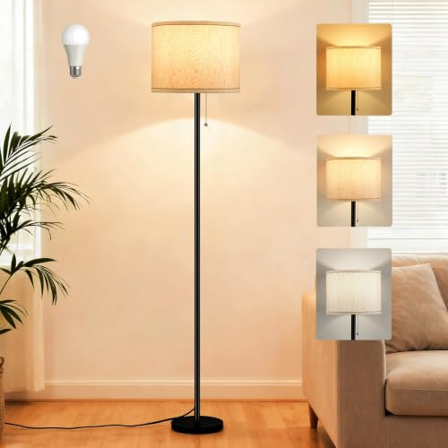 Floor Lamp,Standing Lamp with 3 Color Temperature Mode,67.5” Tall Lamp