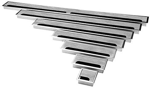 Edelstahl Kabeldurchführung in 7 Längen von 80-1000mm Breite 80mm (80x280mm)