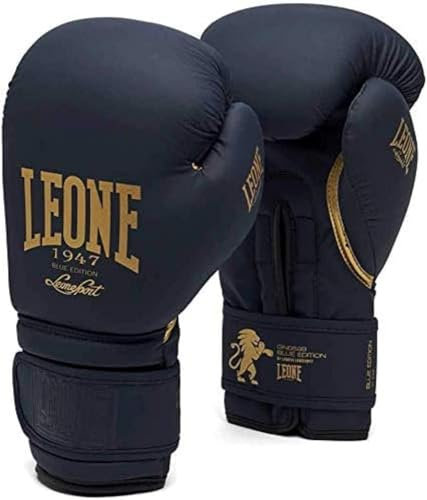 LEONE 1947, Boxhandschuhe, Blue Edition, Unisex-Erwachsene, Blau, 10 OZ, GN059B