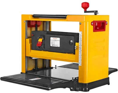 Cepilladora Eléctrica De Escritorio De 13 Pulgadas, Cepilladora De Mesa Multifuncional Para Carpintería De 2000 W, Cepilladora Doméstica Ajustable De Múltiples Ángulos De 8000 RPM Para Madera, Bambú