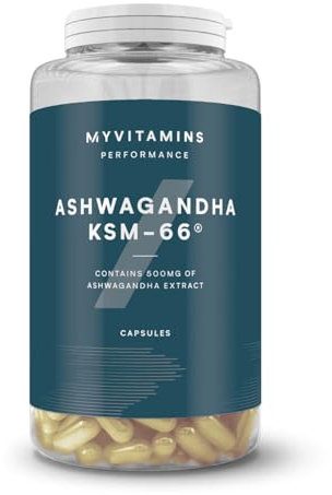 Myprotein Ashwagandha KSM-66 Capsules | 500mg Full-Spectrum Extract | Traditional Ayurvedic Herb for Wellness & Balance | 90 Vegan-Friendly Capsules | Supports Relaxation, Mood & Vitality