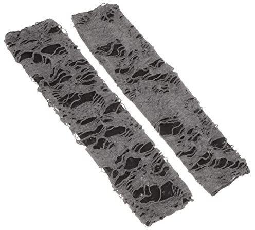 GALPADA Fingerlose Gothic Handschuhe Für Damen Punk Cosplay Accessoires Hautfreundliche Dehnbare Handschuhe Für Partys Kostüme Und Halloween Stilvolle Lange Armstulpen