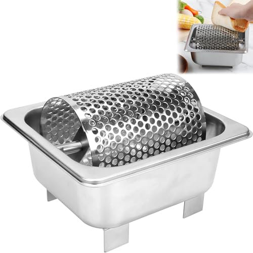 Butter Spreader Wheel Stainless Steel Bun Butter Roller for Griddle, Spreads Butter Evenly Fit for Family Indoor/Outdoor Picnics Camping BBQ Grill