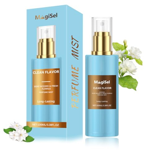 Bruma Corporal Perfumada, Bruma para Cabello y Cuerpo 100ml, Floral Fresco Spray de Fragancia de Larga Duración, Refreshing Body Mist, En Espray Para El Cuerpo Para Mujer,Fragancia de Verano