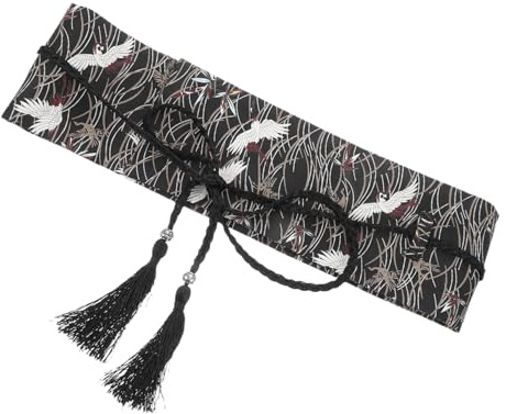 SHERCHPRY Vintage Blommigt Kimono Obi-bälte Med Tofs Traditionell Japansk Stil Brett Midjeband Japansk Kimonorock För Kvinnor Obi-bälte Midjeband