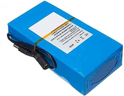 SpokeNation Batterie Lithium-ION Rechargeable 12 V CC 20 Ah, Portable, Compatible avec Les équipements électriques 12 V, avec Chargeur 12 V 20 Ah, 1 pièce