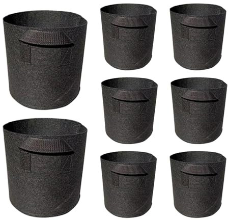 Generisch Seerosen-Pflanzkörbe Für Teiche - Vliesstoff-Teichpflanztopf für Seerosen & Wasserpflanzen,Multifunktionale Pflanzenkörbe Pflanzbeutel Falbar Für Garten Hof Deko
