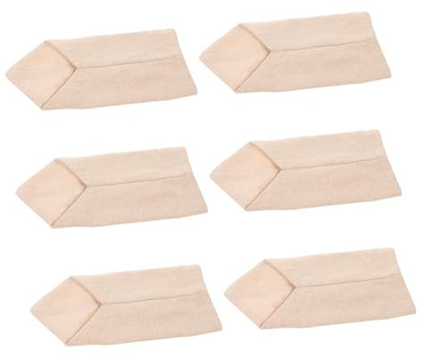 Homoyoyo 6 Stück Jute Bestecktaschen Rustikale Besteckhalter Weihnachtsdeko Tischdekoration Mit Messer Und Gabeltaschen Für Festessen Und Feierlichkeiten