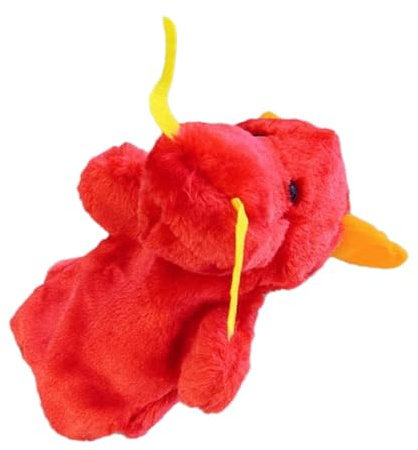 Milisten Drachen Handpuppe Plüschtier Tierhandpuppe Kinder Handspielzeug Interaktive Puppen Für Rollenspiele Zuhause Schule Kindergarten