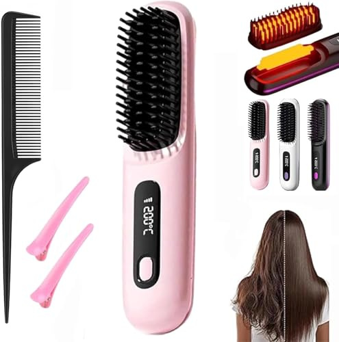 clinora bürste erfahrungen,cefryna stylingbürste,clinora styling bürste,go brush pro für kurzes haar,stylingbürste für kurze haare,clinora kurzhaar pro,eloura berlin,locken,tragbare,heated Hair Brush