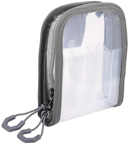 Generico Borsa Esche Organizzatore Portatile A 6 Scomparti | Borsa Organizzazione Attrezzatura da Pesca Per L'Uso In Acqua Salata E Acqua Dolce, Sulla , Con Kayak E Barca, Su