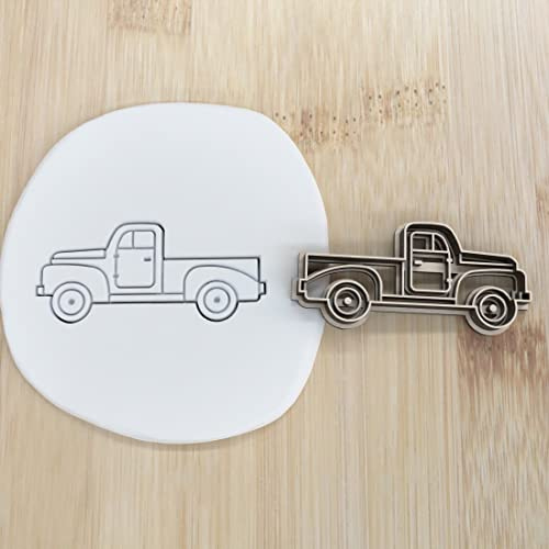 Pickup Truck cookie cutter Fondant Keksstempel/Ausstechform keksausstecher PLA ca.8cm