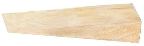 Holzkeile aus Hartholz 200x80x40 mm, Baukeil, Hartholzkeil, für die Baustelle einsetzbar (10)