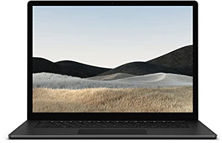 2021 Microsoft Surface Laptop 4 with Intel Core i7-1185G7 (15-inch, 16GB RAM, 256GB SSD) (QWERTY English) Black (Renewed)