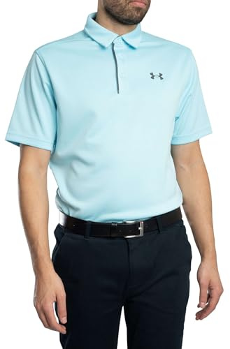 Under Armour Tech Golf Polo Technique, (494) Stream/Pitch Gray, Taille S Homme