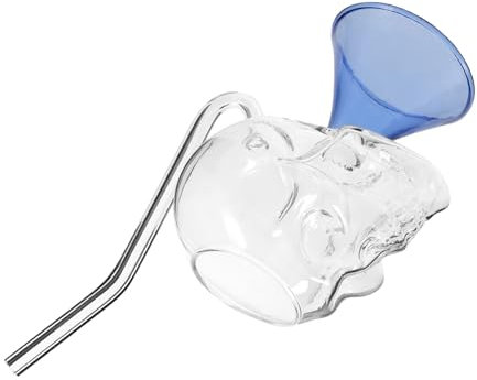 SHOWERORO Verre à Cocktail Verre De Crâne Tasse Élégante Pour Fête Et Boissons Pour Bars Et Restaurants Design Attrayant Et Pratique Unique Et Résistant