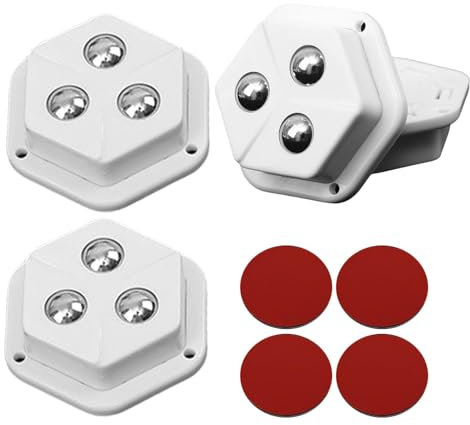 Ruedas Adhesivas,Ruedas Adhesivas | Juego de 4 ruedas giratorias,Resbalador liso del aparato del rodillo, polea de rueda robusta rotación de 360 grados para los muebles pequeños