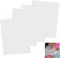 Plastic Canvas Blanca, ela de malla de plástico blanco para manualidades, bordado, punto, ganchillo, punto de cruz, fabricación de bolsas, 4 piezas