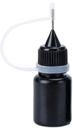 Stempelkissen -Tinten -Nachfüllung - Vertrauliche Roller -Stempelkinte | 5 Ml Schwarze Tintenöl -Nachfüllungen Für Stempel, Multifunktionale Praktische Stempelrolle -Zubehör, Wasserdichte Datenschutzz