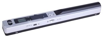 Document Scanner, Portable New Creative Handheld Mobile Portable Document Scanner, 900DPI Type-c LCD-skärm Stöd for JPG/PDF-formatval,for Teaching Business Meetings(Sliver)