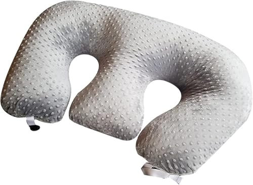 Multifunktionales Stillkissen für Zwillinge – Stillstützkissen, maschinenwaschbar, Baumwollstoff für Schwangere, ideal für bequemes Füttern und Unterstützung